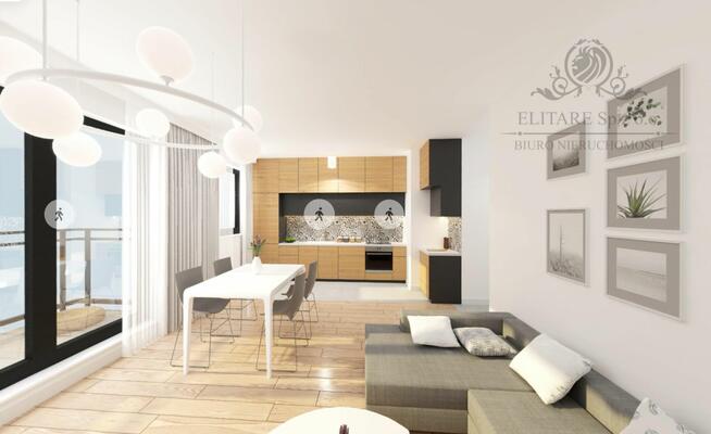 Mieszkanie 3pok, 58,35m2 z balkonem, ogrz.miejskie Krzyki, Partynice Wrocław