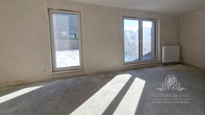 RZERWACJA! Mieszkanie 3pok. o pow 52,06m2 z tarasem 57m2/ Żerniki Wrocław