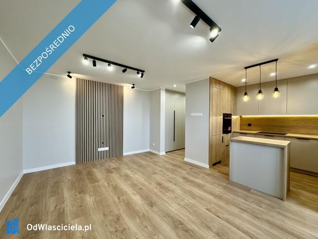 3-POK. Salon z Aneksem, PRALNIA, Balkon Do Wprowadzenia, Bez Prowizji