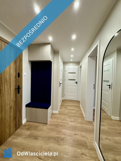 3-POK. Salon z Aneksem, PRALNIA, Balkon Do Wprowadzenia, Bez Prowizji