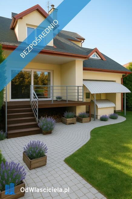 BEZPOŚREDNIO dom na sprzedaż Rafałki 12 a Aleksandrów Łódzki