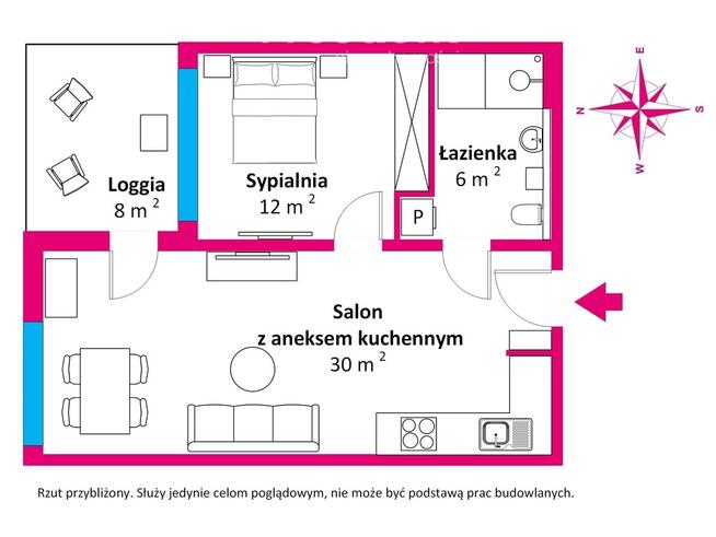 Apartament z widokiem na morze