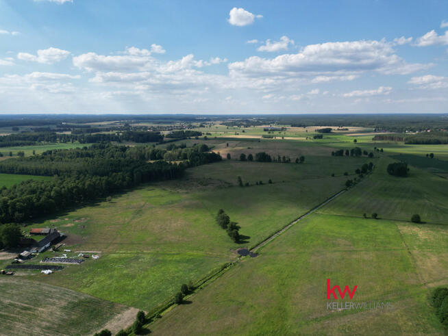 Działka budowlana Jerominy gm. Świętajno,