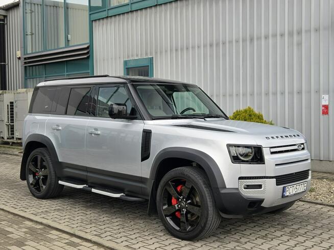 Land Rover Defender 110 3.0D 250 KM. Gwarancja 04.2028. Salon PL. Bezwypadkowy. FV 23%.