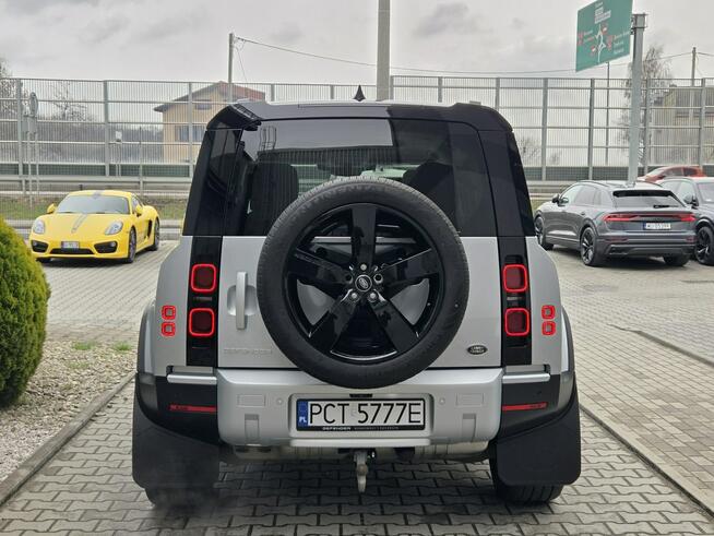 Land Rover Defender 110 3.0D 250 KM. Gwarancja 04.2028. Salon PL. Bezwypadkowy. FV 23%.