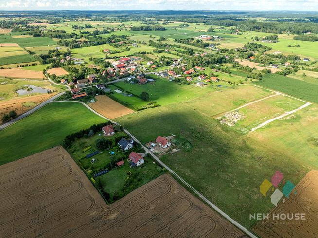Urokliwa działka budowlana - 13 km od Olsztyna