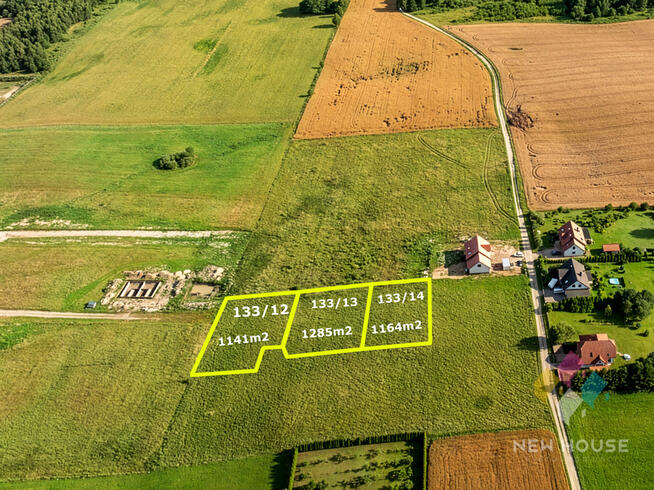 Urokliwa działka budowlana - 13 km od Olsztyna