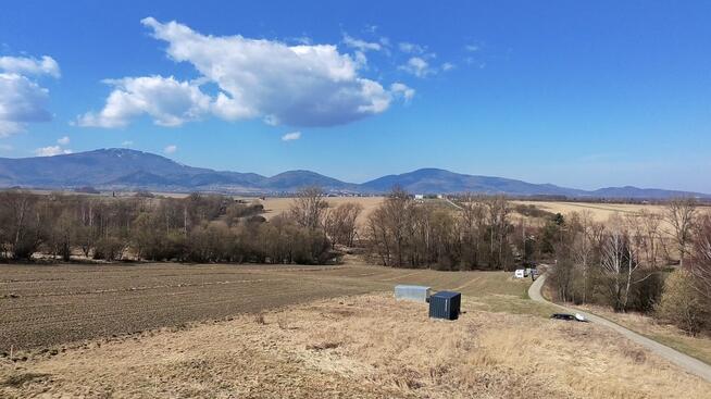 Działka z pozwoleniem na budowę domu 144m2 + garaż