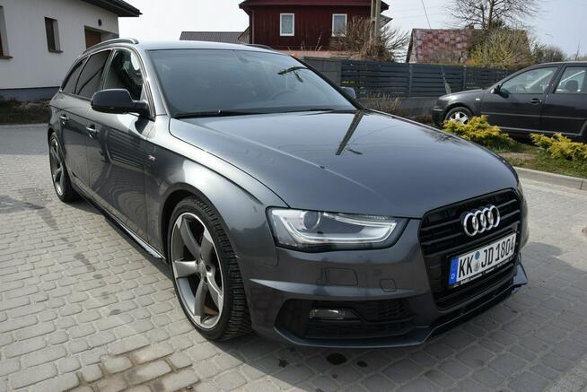 Audi A4 2.0D 2015r 3x S-Line/ Navi/ PDC/ Led/ Elektryczna Klapa/ Sprowadzony