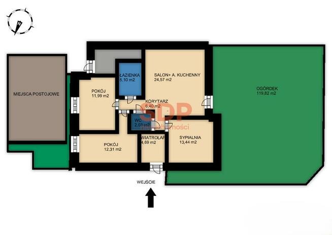 Mieszkanie Wysoka gm. Kobierzyce, Chabrowa