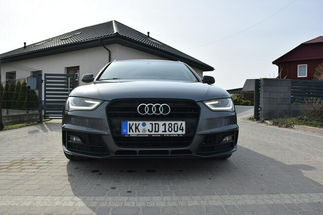 Audi A4 2.0D 2015r 3x S-Line/ Navi/ PDC/ Led/ Elektryczna Klapa/ Sprowadzony
