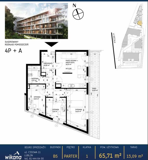 Nowy Ekskluzywny Apartament - Centrum Lublina ul. Niecała 7