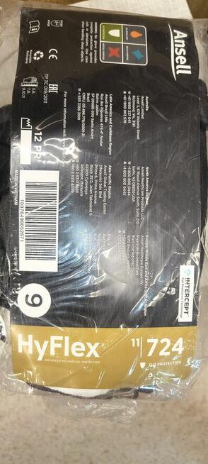 Rękawice ochronne antyprzecieciowe.