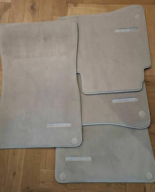 Dywaniki używane welurowe Mercedes-Benz S Long W 222