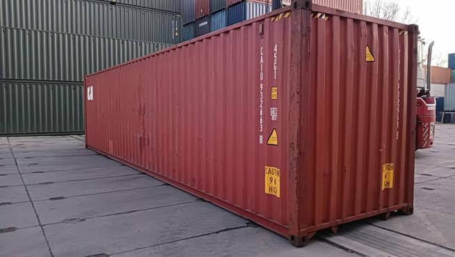 Kontener morski używany 40 HC / 12 metrowy