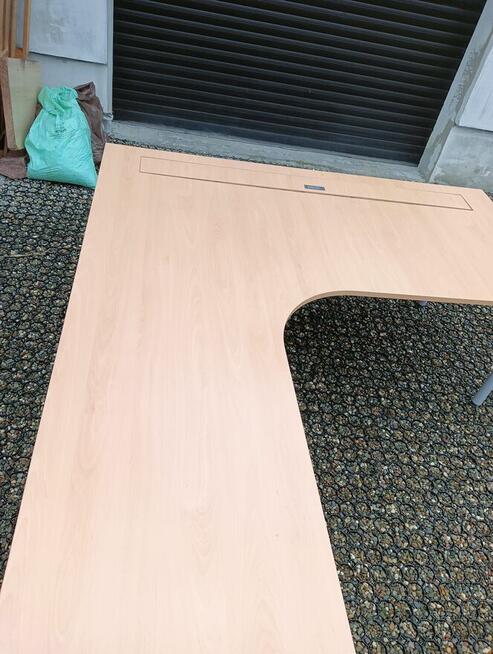 Biurko narożne stół biurowy narożny monterski warsztatowy