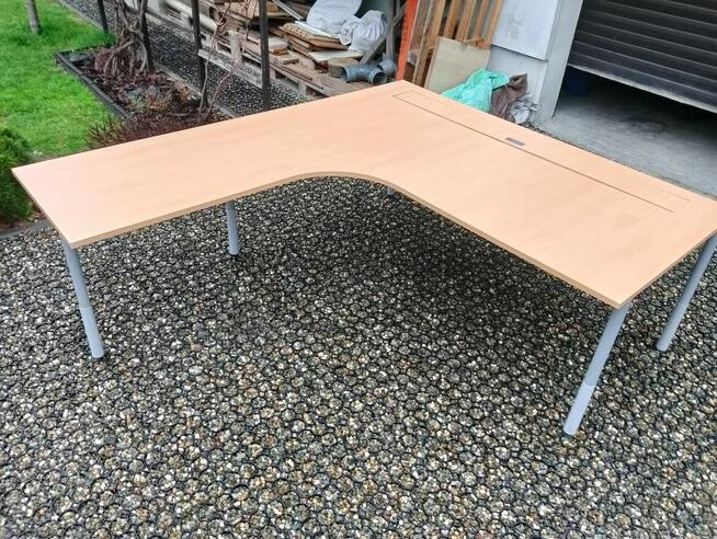 Biurko narożne stół biurowy narożny monterski warsztatowy