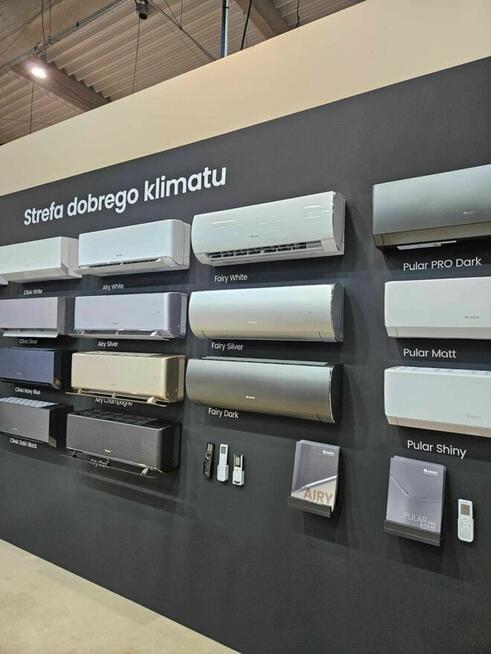 KLIMATYZACJA z funkcją grzania i chłodzenia HIT !