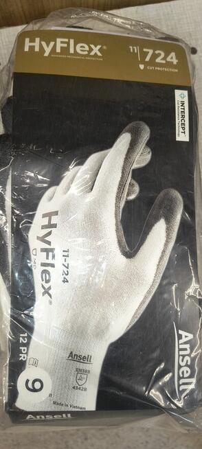 Rękawice ochronne antyprzecieciowe.