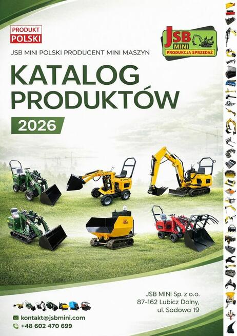 Elektryczna E Ładowarka E Koparka NOWE 2026 | PRODUCENT PL