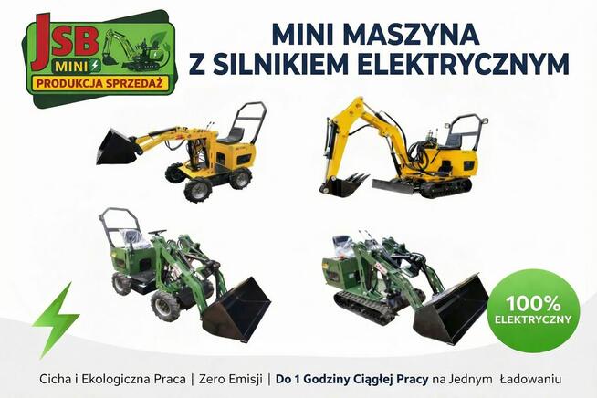 Elektryczna E Ładowarka E Koparka NOWE 2026 | PRODUCENT PL