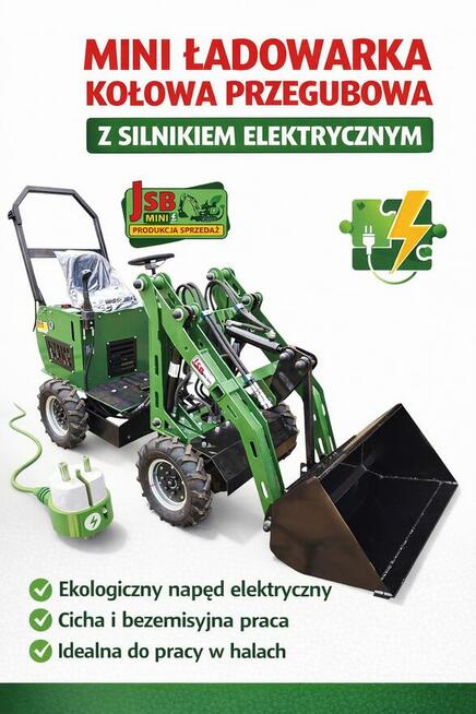 Elektryczna E Ładowarka E Koparka NOWE 2026 | PRODUCENT PL
