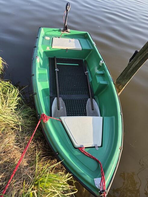 Łódka z przyczepą I silnikiem tohatsu 4 km