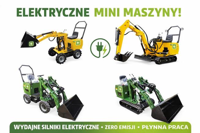Elektryczna E Ładowarka E Koparka NOWE 2026 | PRODUCENT PL