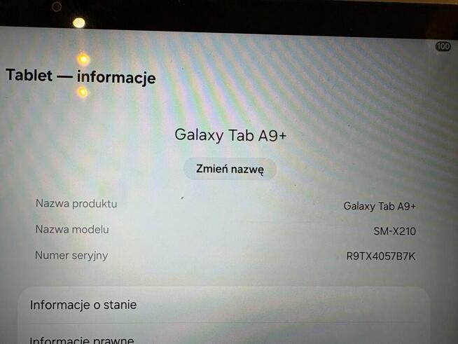 Tablet Samsung Galaxy Tab A9+