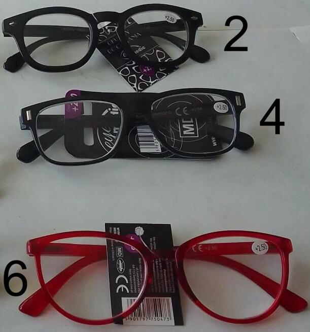 Okulary do czytania +2,50 EyeMedic Wyrób medyczn Różne wzory