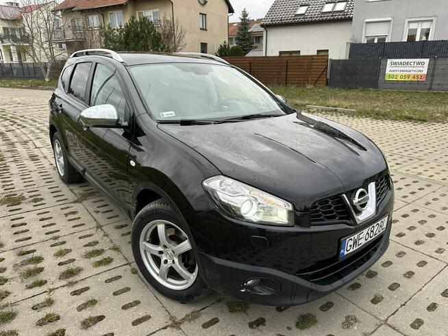 Nissan Qashqai+2 Ksenony, audio Bose, szklany dach, 7 miejsc, hands free, kamera, nawi