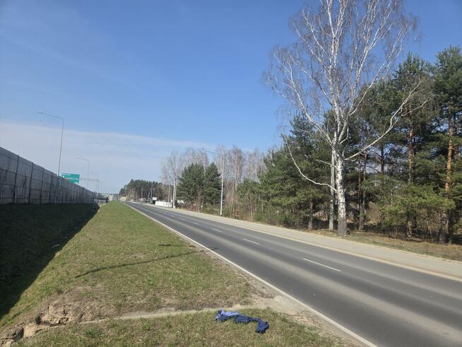 Działka usługowa Zakręt gm. Wiązowna