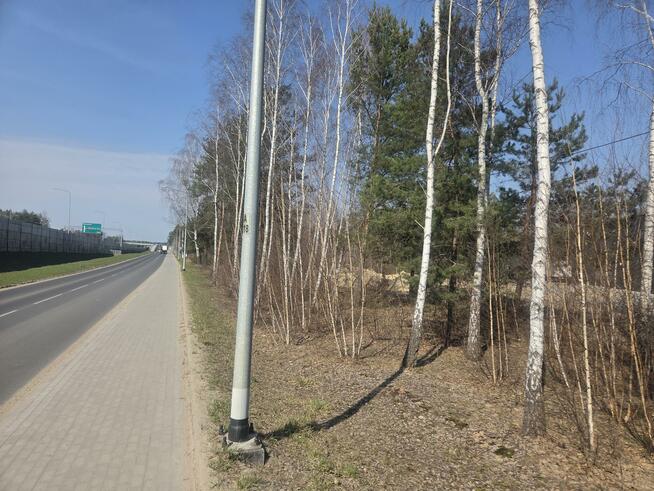 Działka usługowa Zakręt gm. Wiązowna