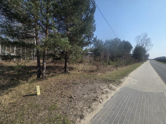 Działka usługowa Zakręt gm. Wiązowna