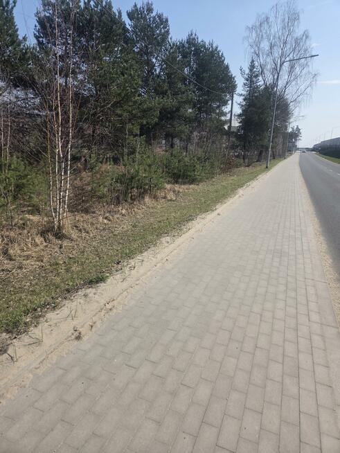 Działka usługowa Zakręt gm. Wiązowna