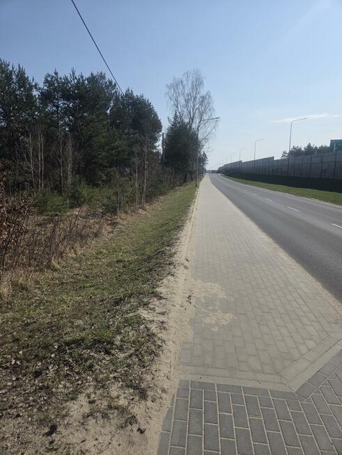 Działka usługowa Zakręt gm. Wiązowna