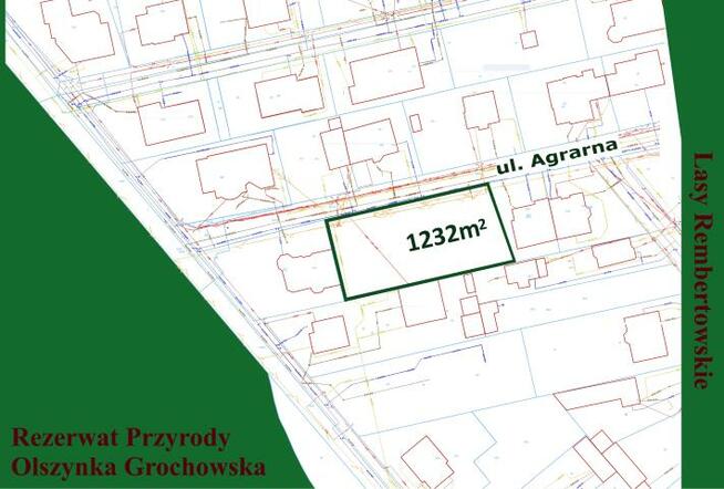 Działka budowlana Warszawa Rembertów, Wygoda, Agrarna
