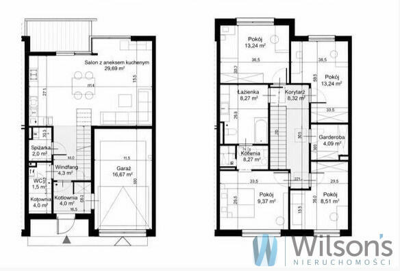 Dom Wrocław gm. Wrocław-Krzyki Krzyki, Księże Wielkie