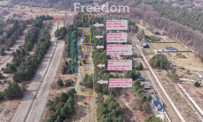 Działki budowlane z WZ w zaciszu Kozienic