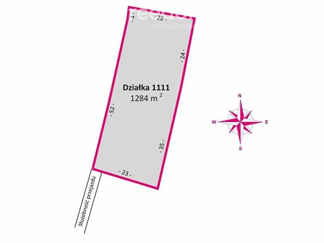Działka inwestycyjna Staroniwa 12,84 ar
