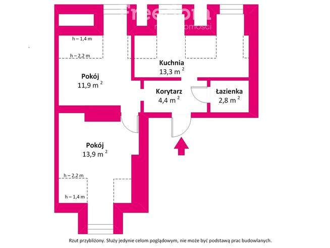 Klimatyczne 2-pokojowe mieszkanie na Sołaczu