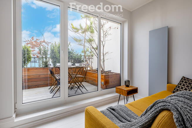 Designerskie 3 pokoje z dwoma tarasami