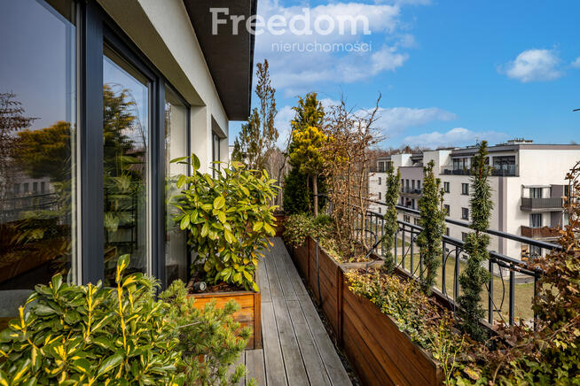 Designerskie 3 pokoje z dwoma tarasami