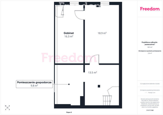 Kompaktowy, urokliwy rodzinny dom wolnostojący.
