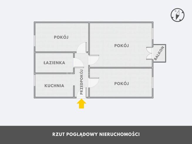 Duże, trzypokojowe mieszkanie w centrum Kołobrzegu