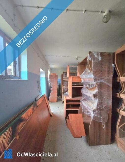 Syndyk: działka z budynkiem magazynowym w Kobylanach Górnych