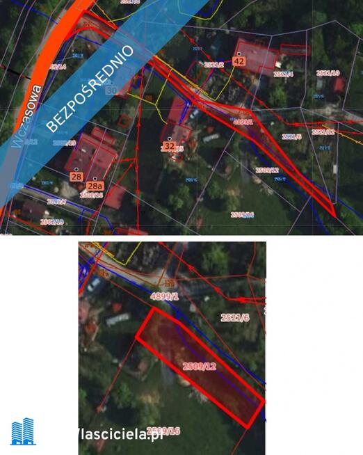 Syndyk sprzeda działki w Ustroniu