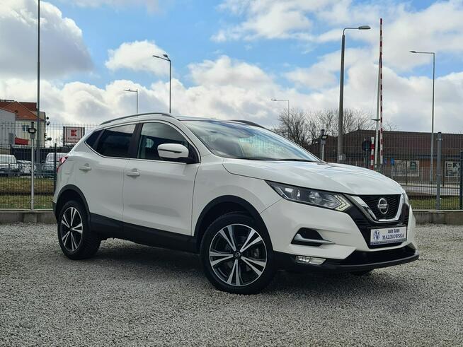 Nissan Qashqai SzklanyDach Navi 2xPDC Kamera 360* Wolne Ręce Klimatronik Serwis Alu