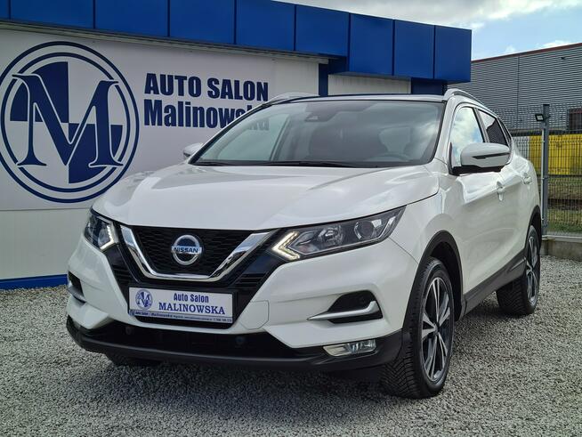 Nissan Qashqai SzklanyDach Navi 2xPDC Kamera 360* Wolne Ręce Klimatronik Serwis Alu