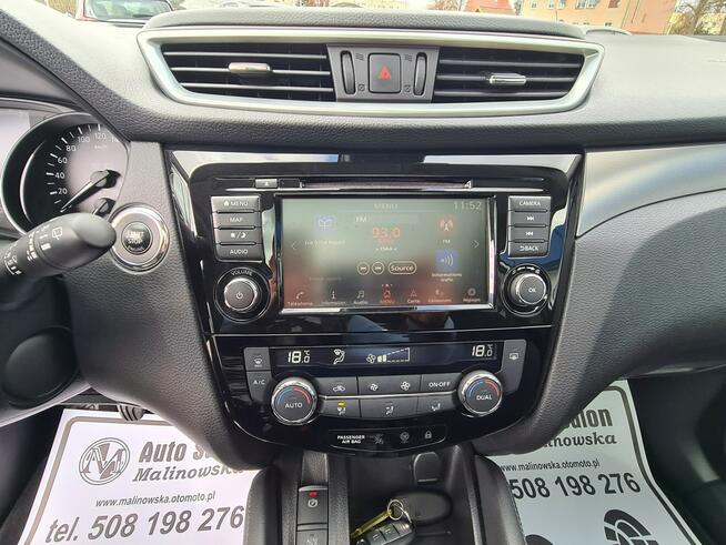 Nissan Qashqai SzklanyDach Navi 2xPDC Kamera 360* Wolne Ręce Klimatronik Serwis Alu
